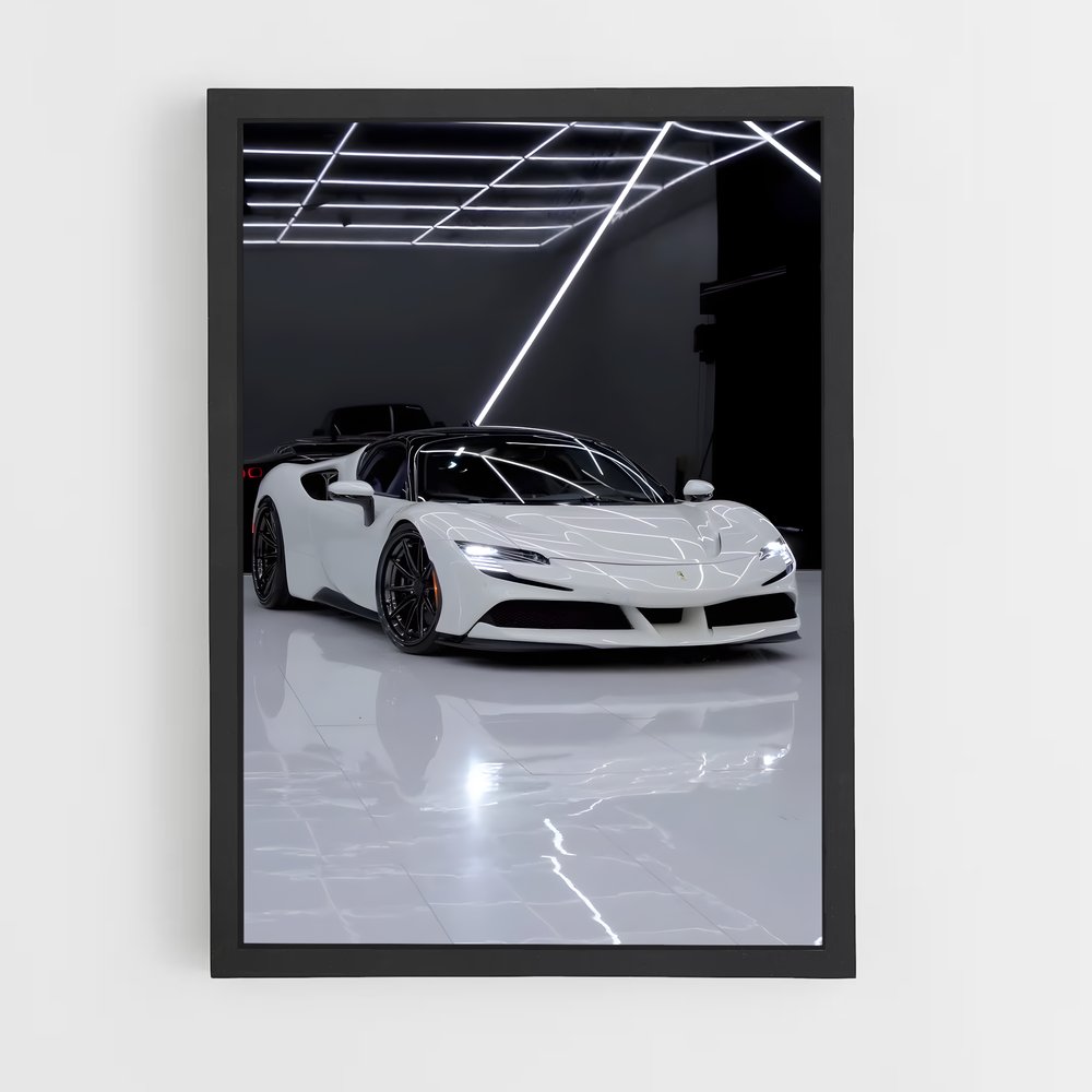 Poster Hypercar Évolution – affiche Ferrari (vue 2)
